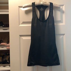 Icyzone Racerback Athletic Tank Charcoal Size Medium